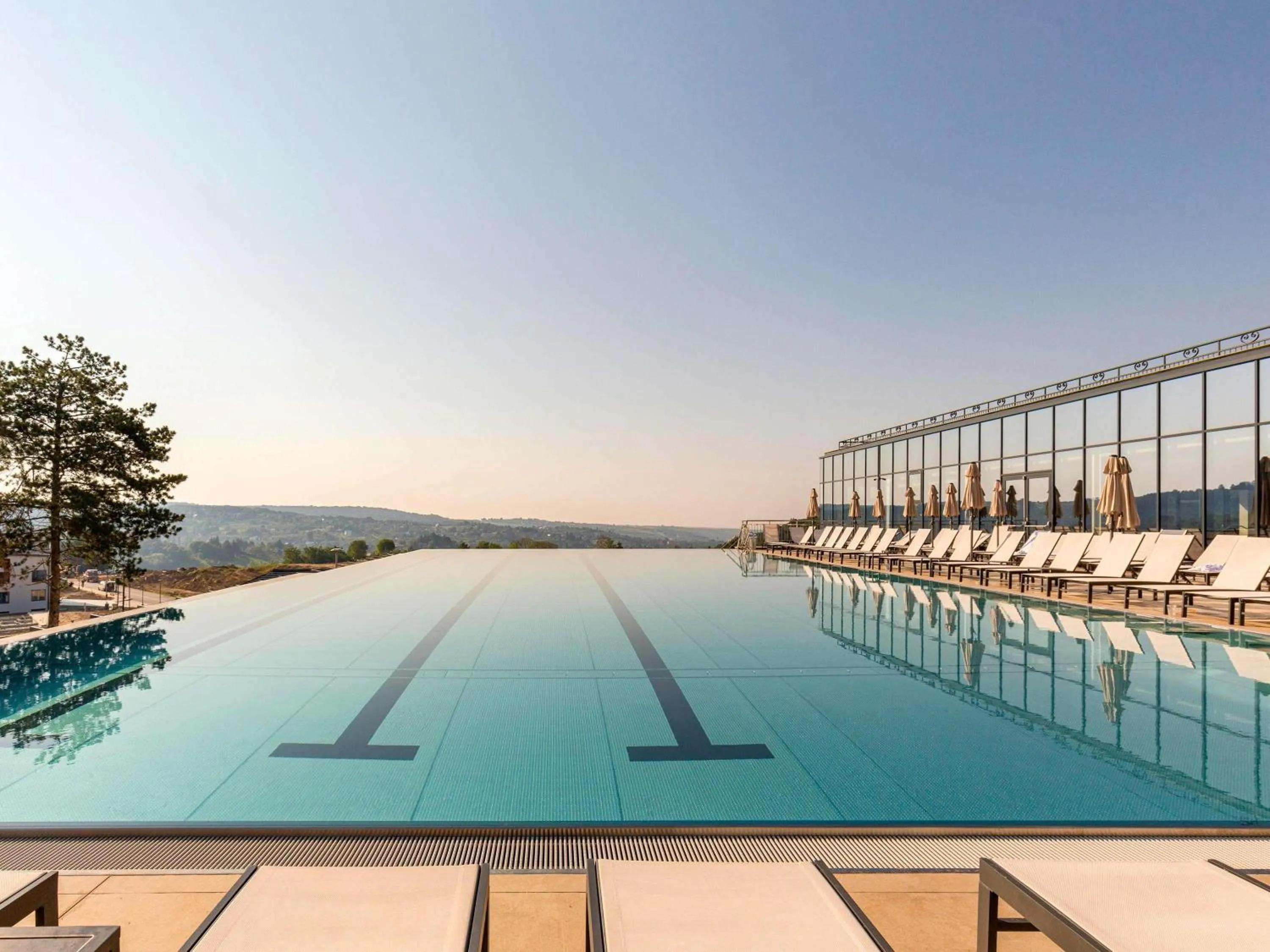 Property building in Movenpick Resort and Spa Fruske Terme