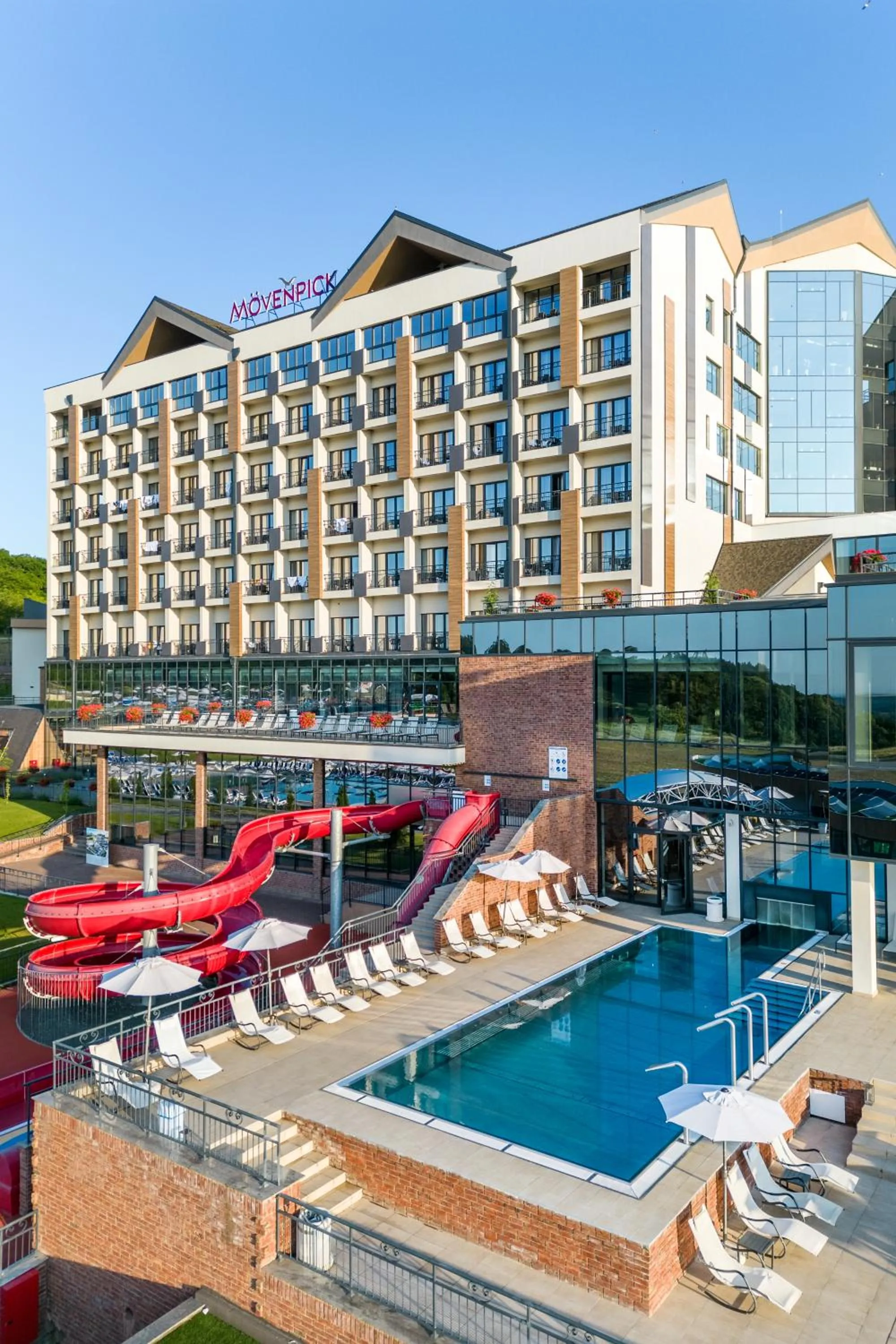 Property building in Movenpick Resort and Spa Fruske Terme