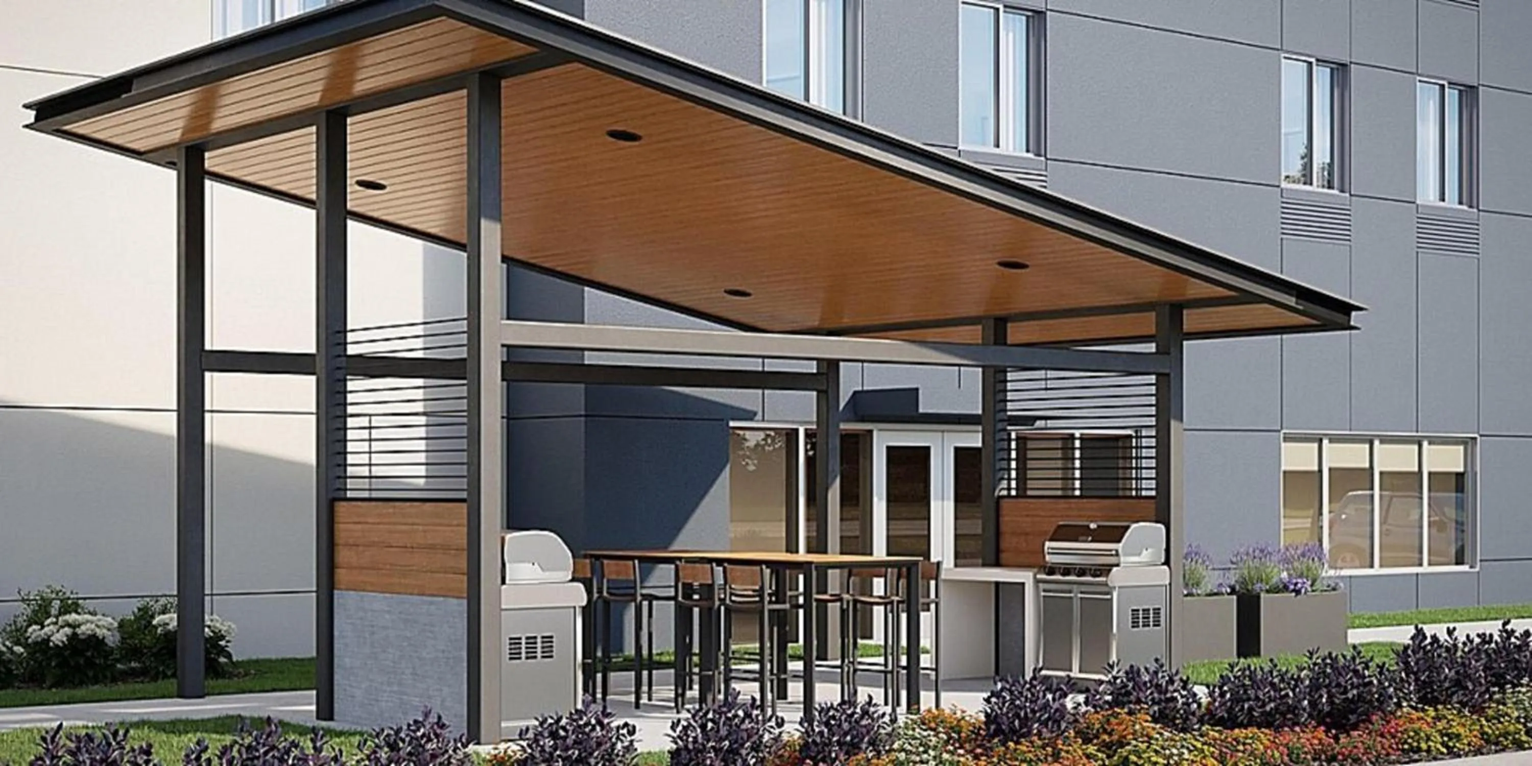 Patio in Candlewood Suites - Corpus Christi - Portland by IHG