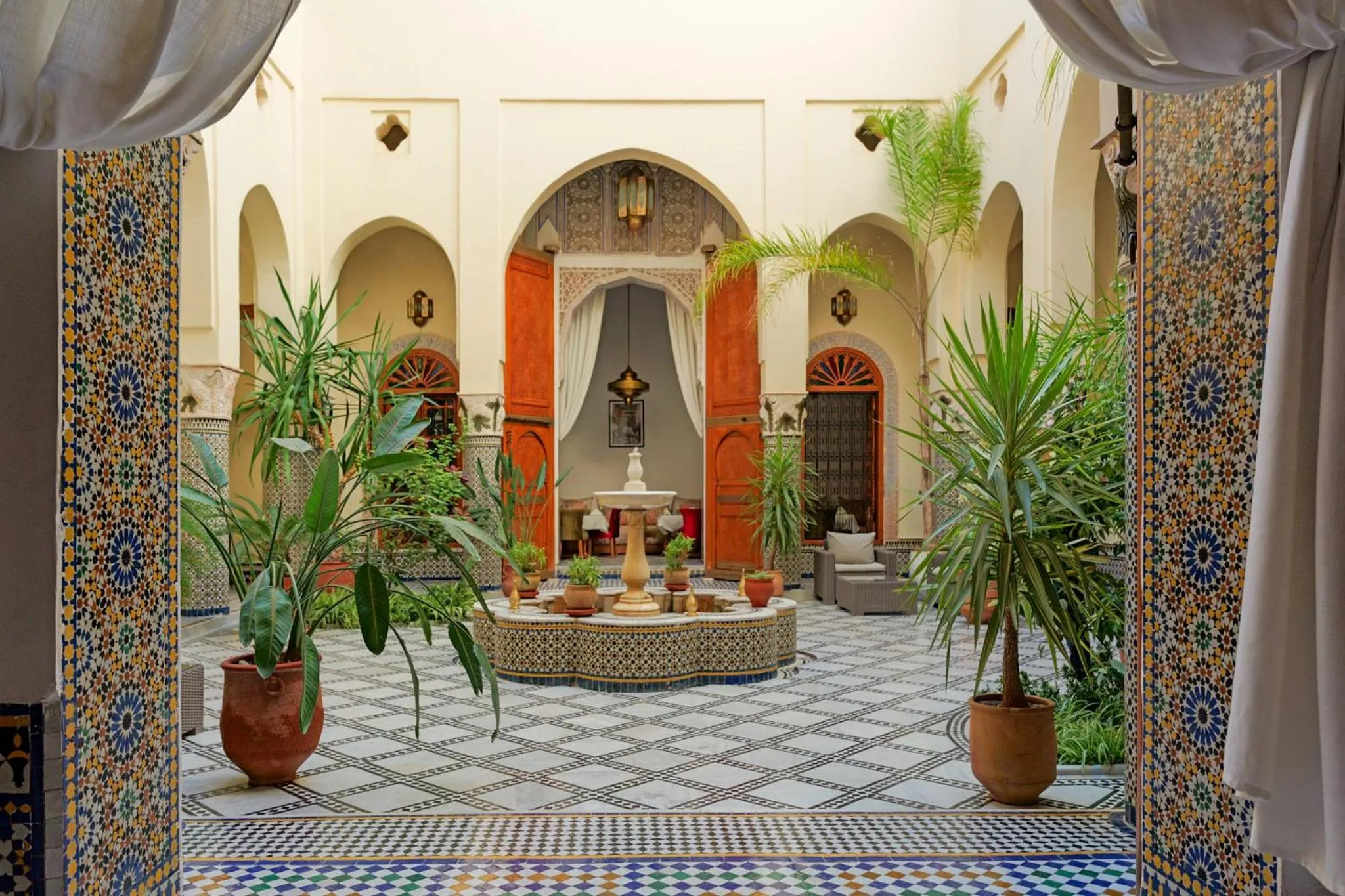Patio in Riad Al Ansari