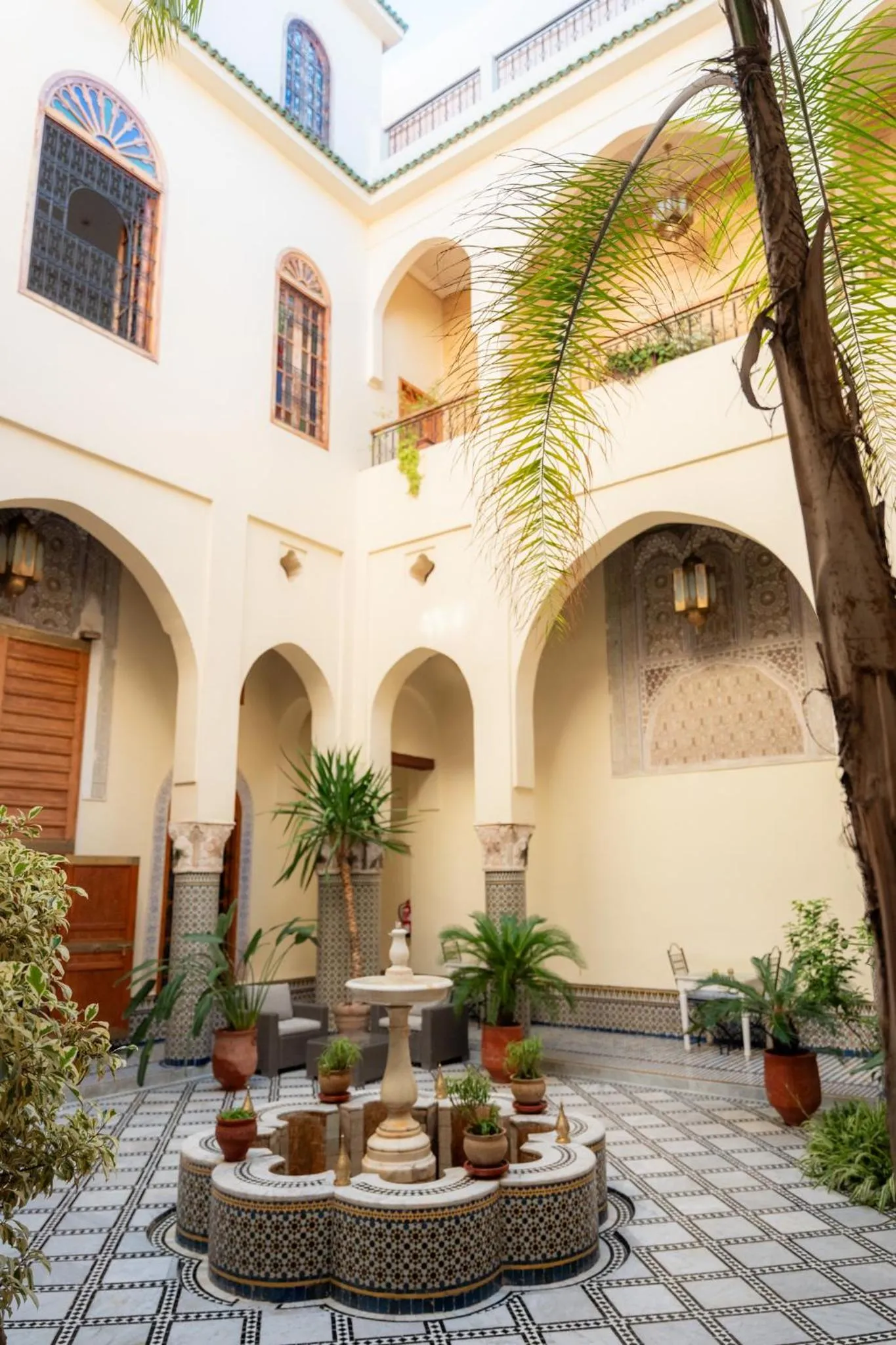 Patio in Riad Al Ansari