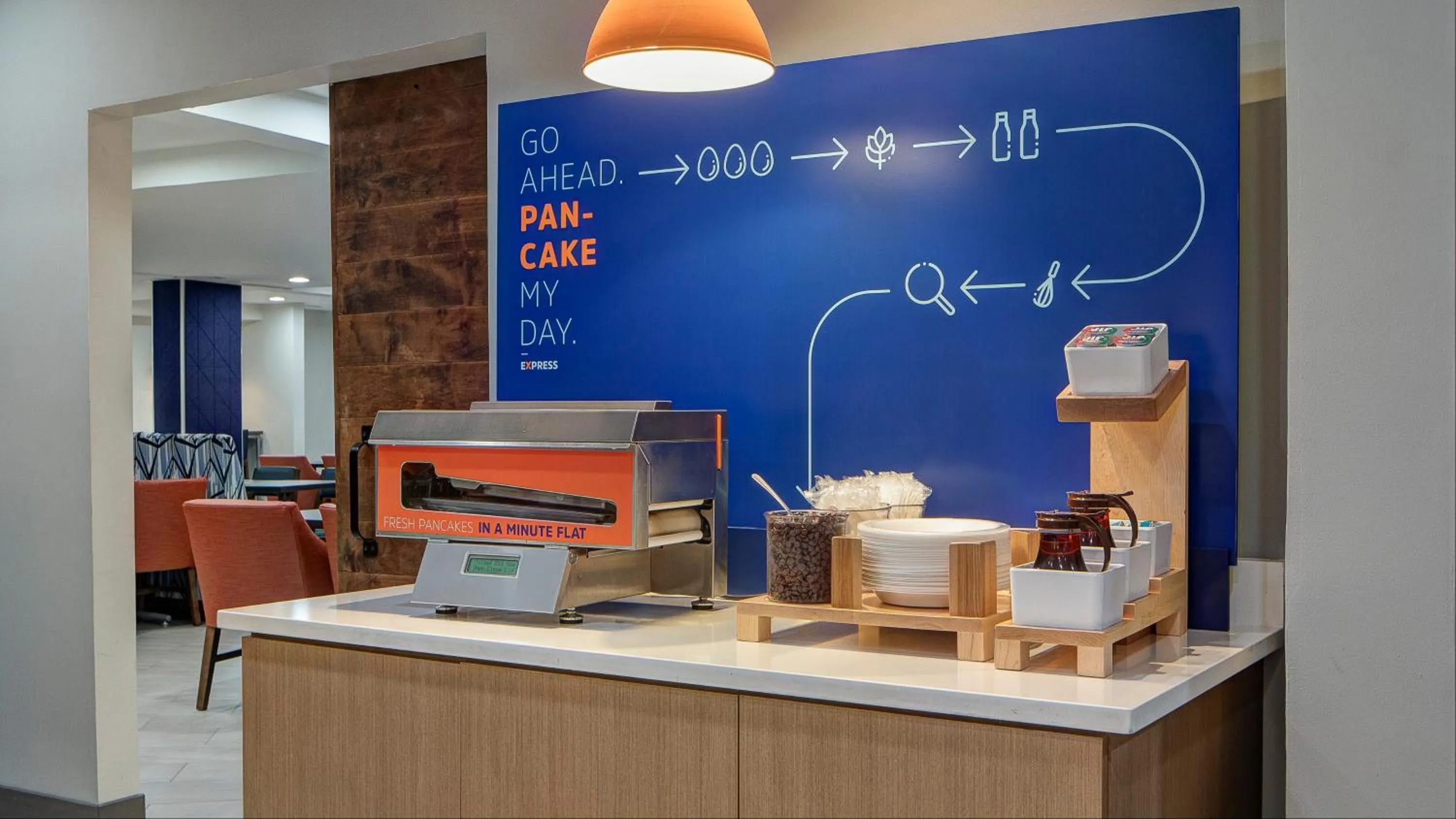 Breakfast in Holiday Inn Express Dallas Market Center by IHG