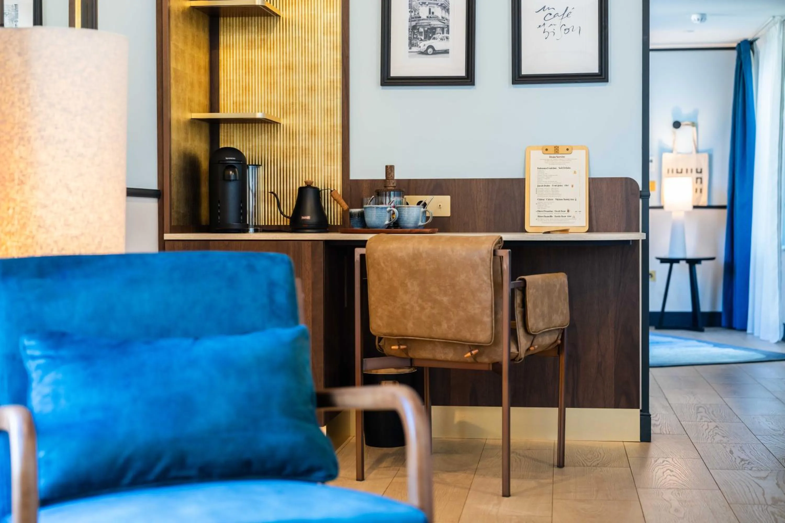 minibar in Quinzerie hôtel