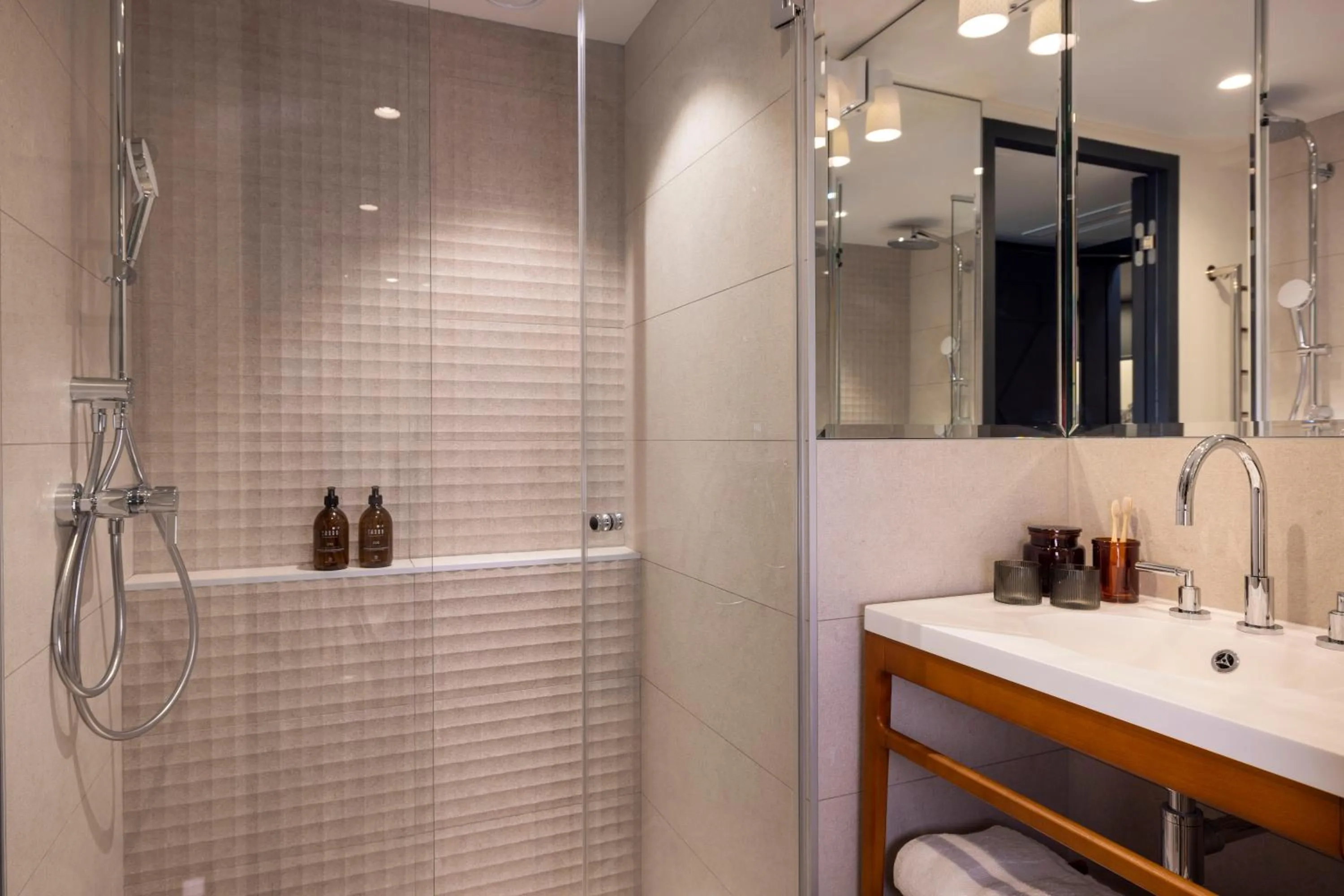 Shower in Quinzerie hôtel