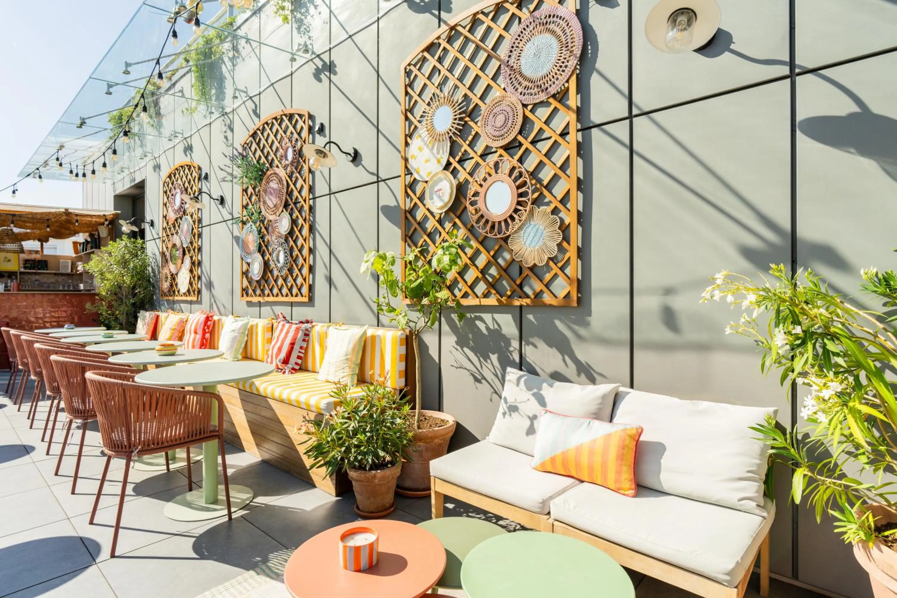 Patio in Quinzerie hôtel