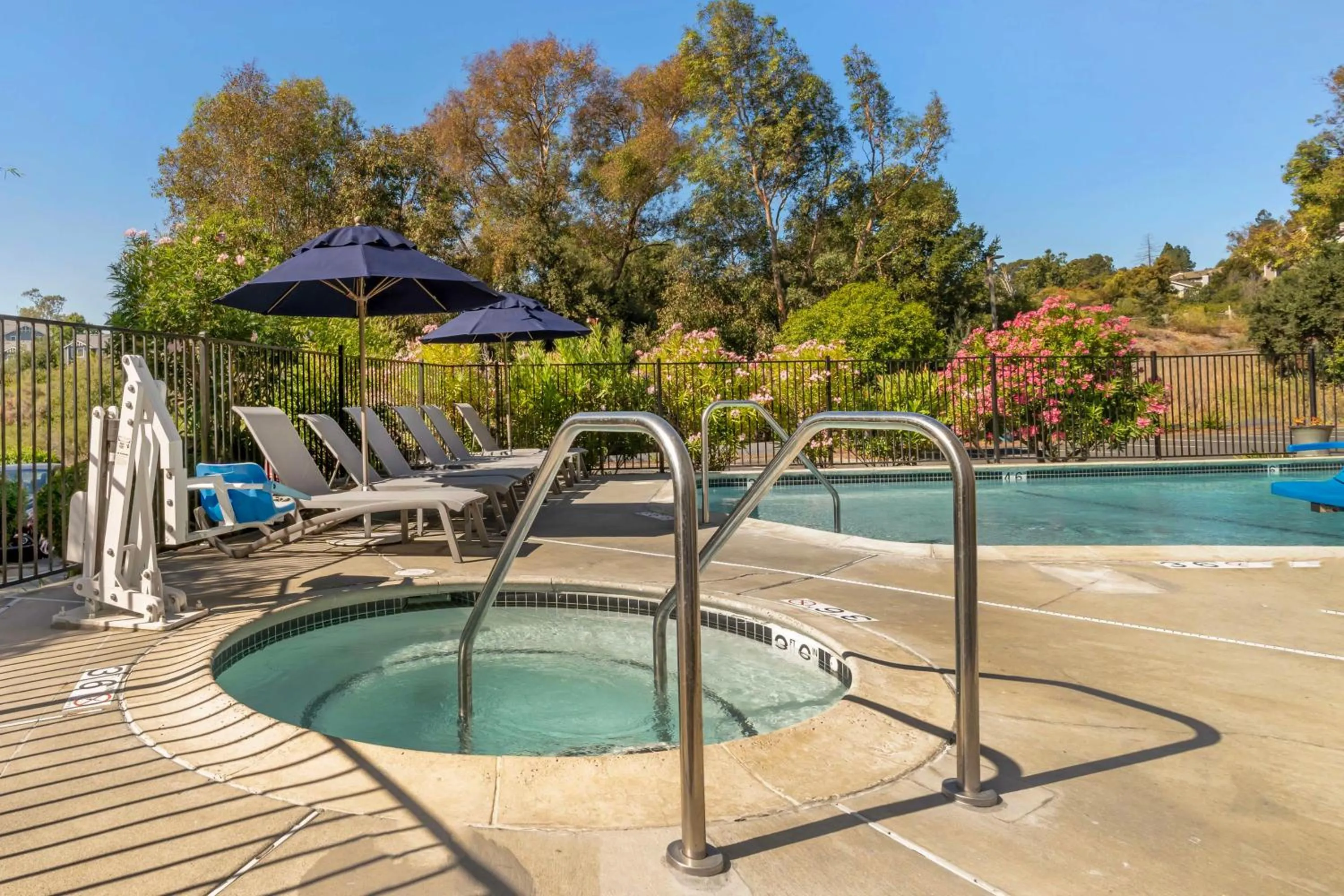Pool view in Best Western Plus Heritage Inn