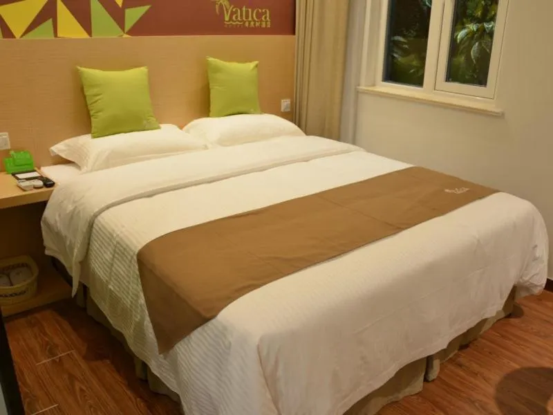 Bed in Vatica Xuzhou Suining Bus Station Bayi West Road Hotel