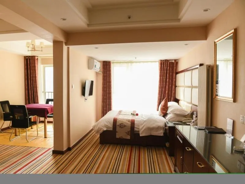 Bed in GreenTree Alliance Weifang Shouguang Square Street Guhuai Road Hotel