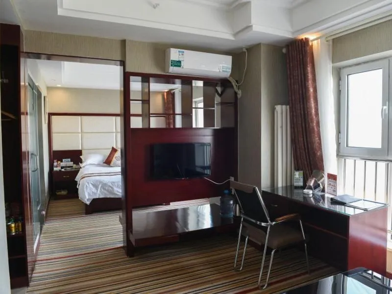 Bed in GreenTree Alliance Weifang Shouguang Square Street Guhuai Road Hotel