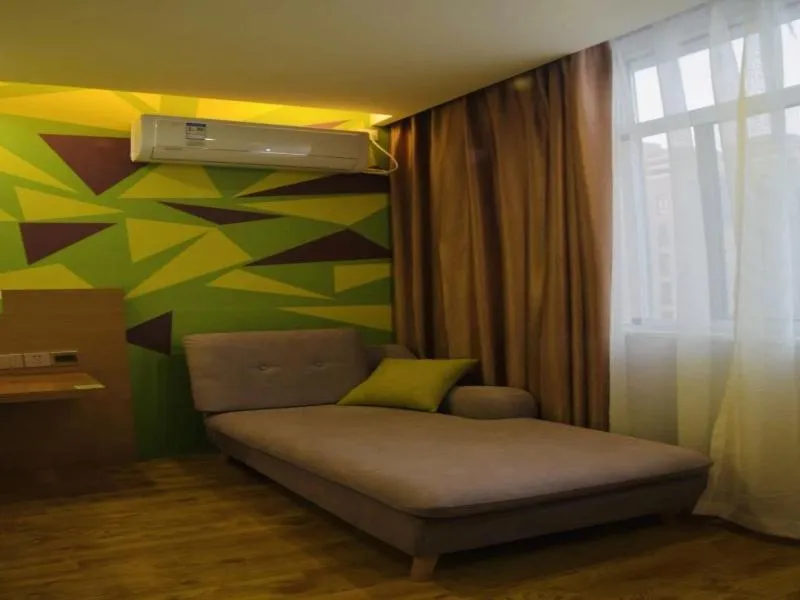 Bed in Vatica Hefei West Anqing Nongda East Gate Hotel