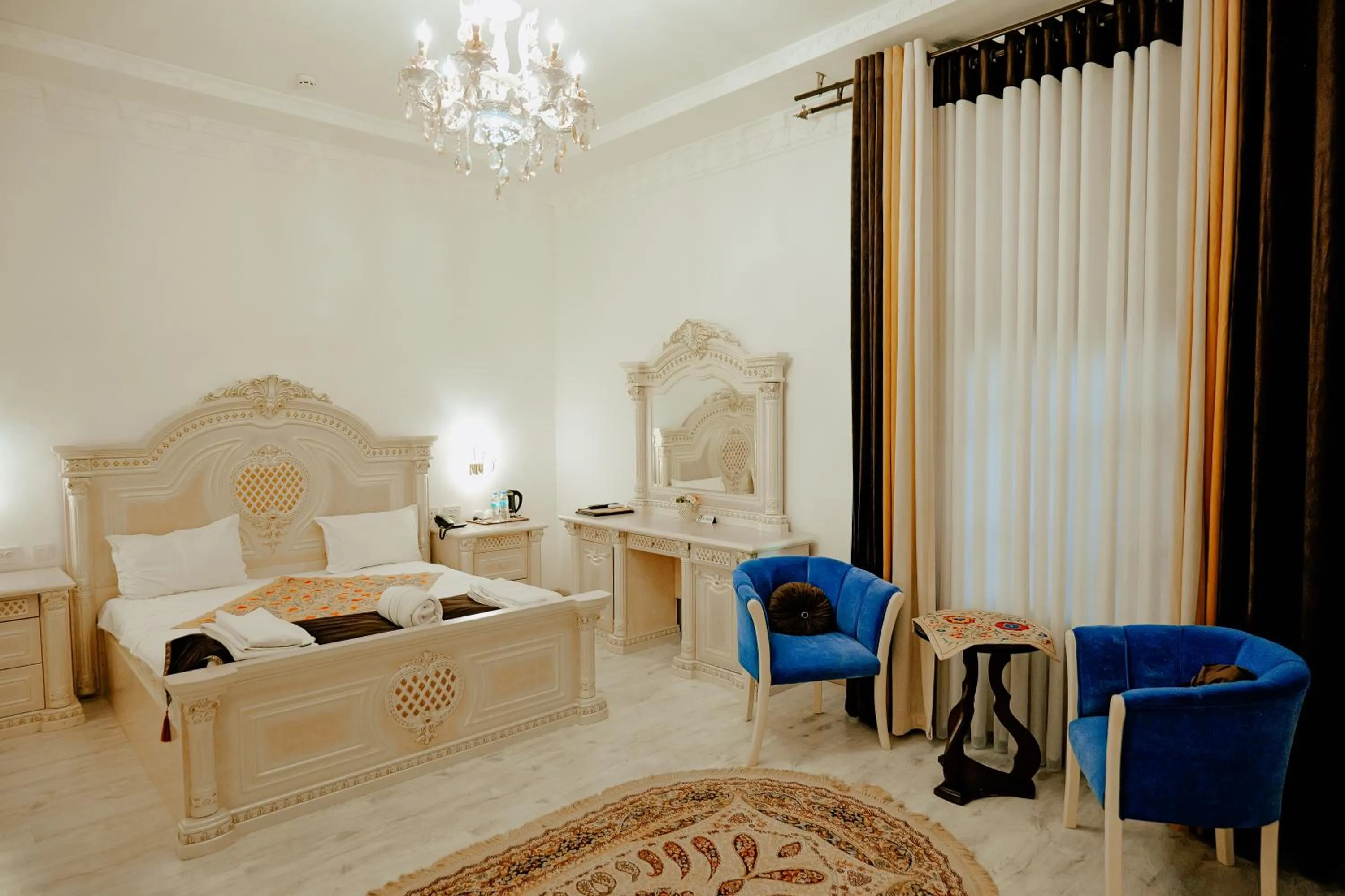 Bed in Imperial Palace Bukhara