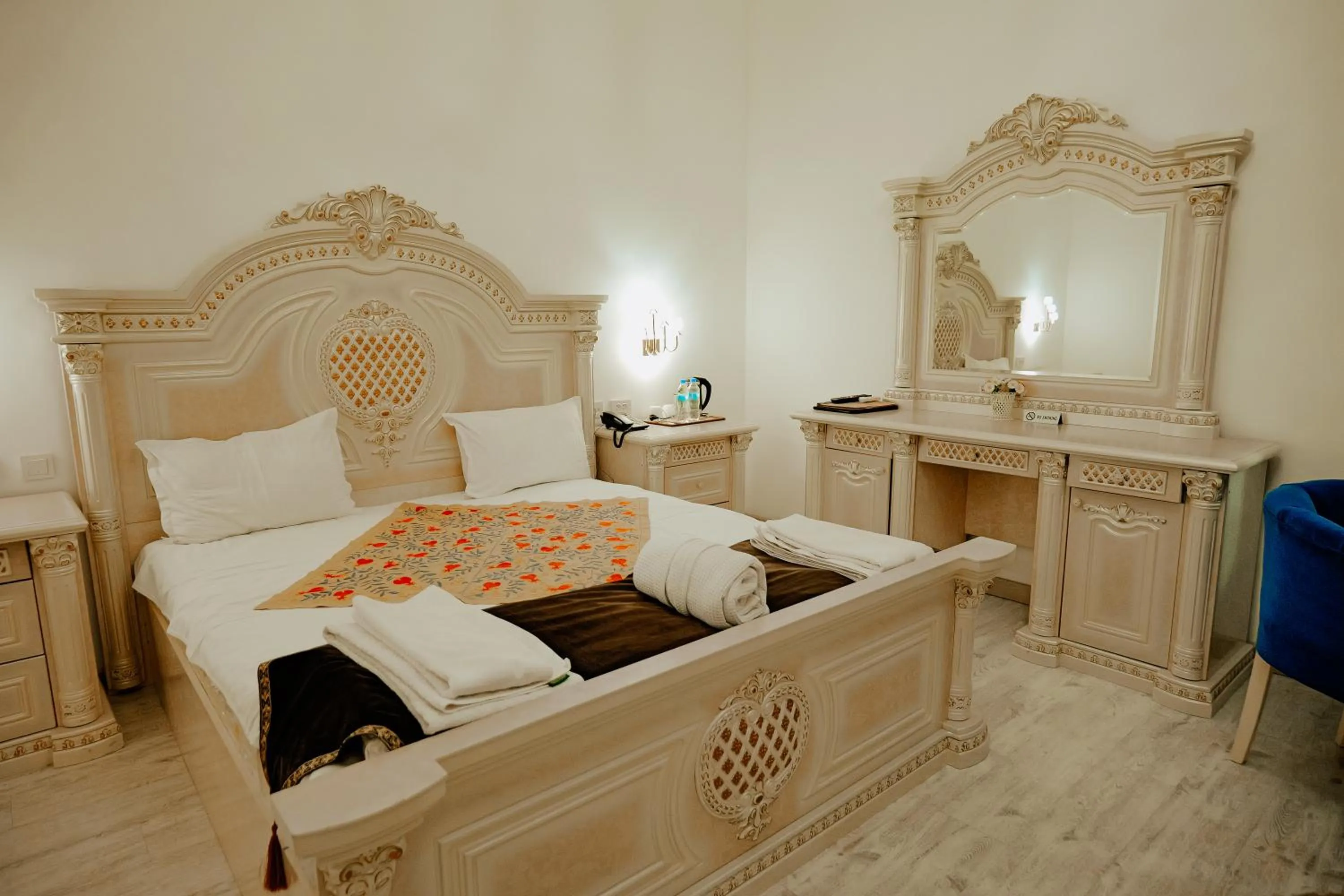 Bed in Imperial Palace Bukhara