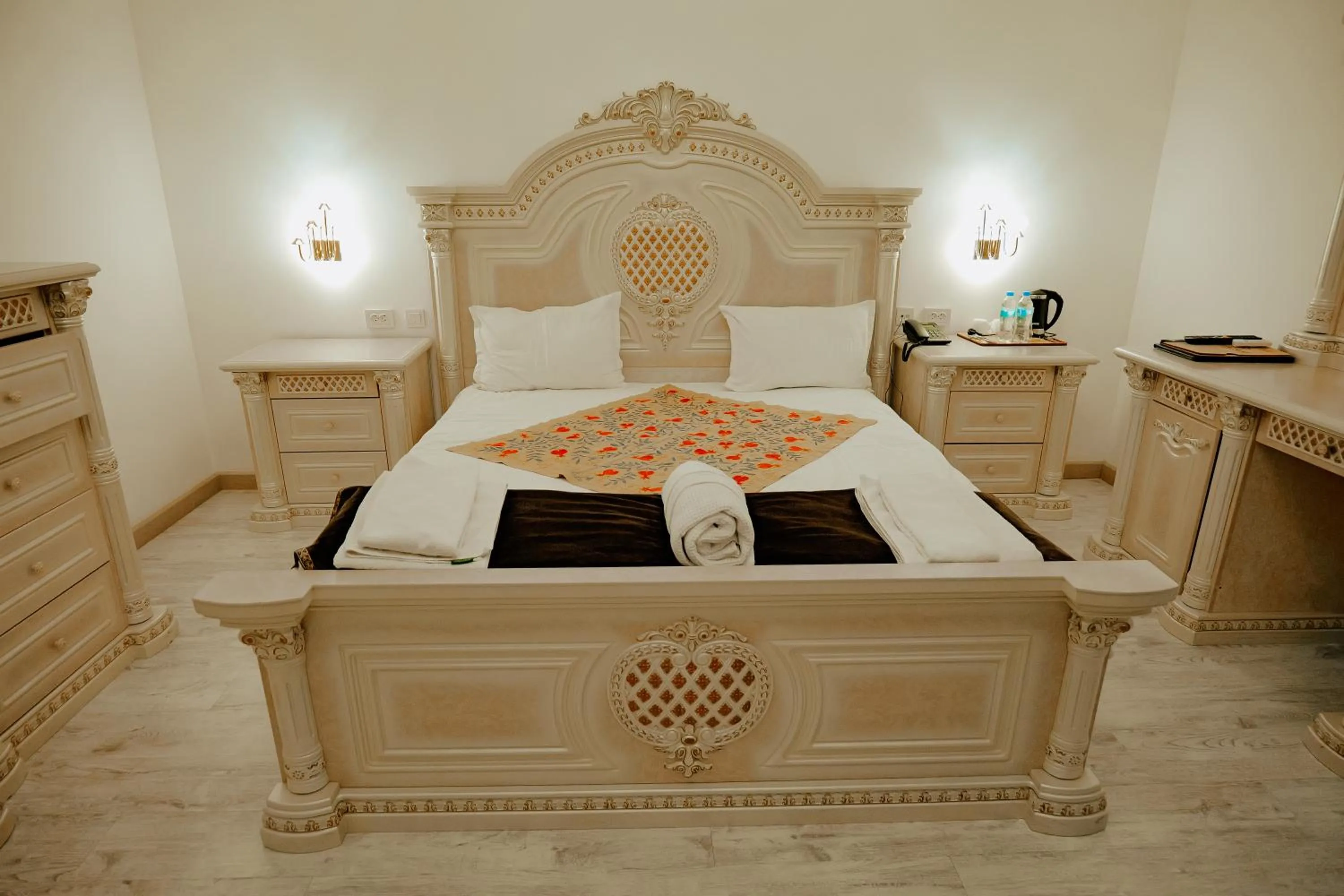 Bed in Imperial Palace Bukhara