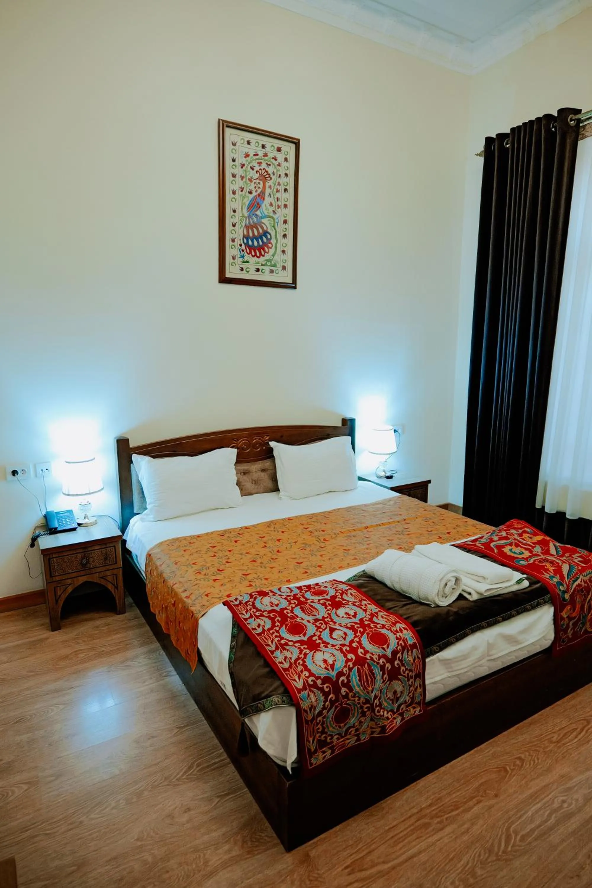 Bed in Imperial Palace Bukhara