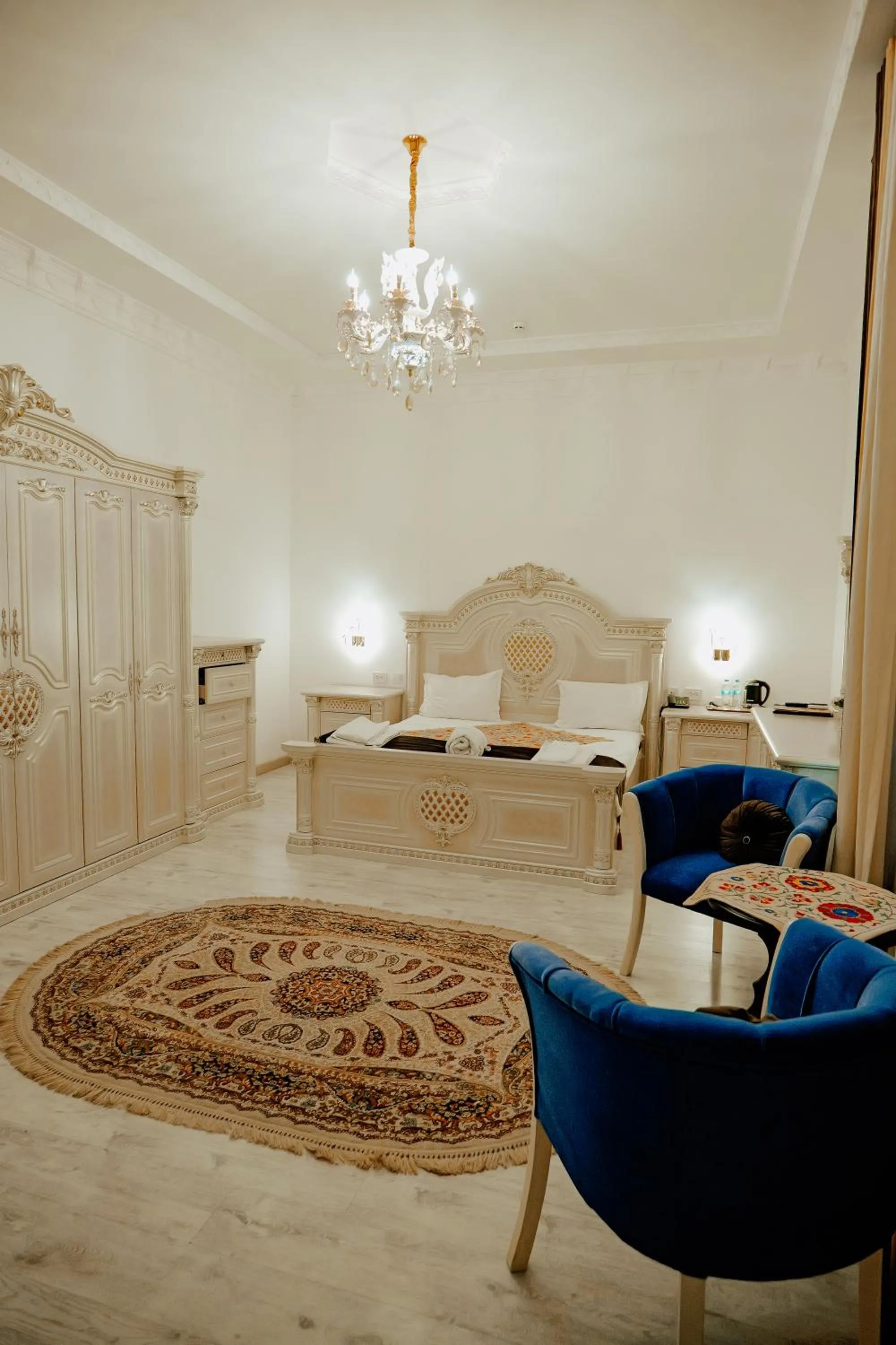 Bed in Imperial Palace Bukhara