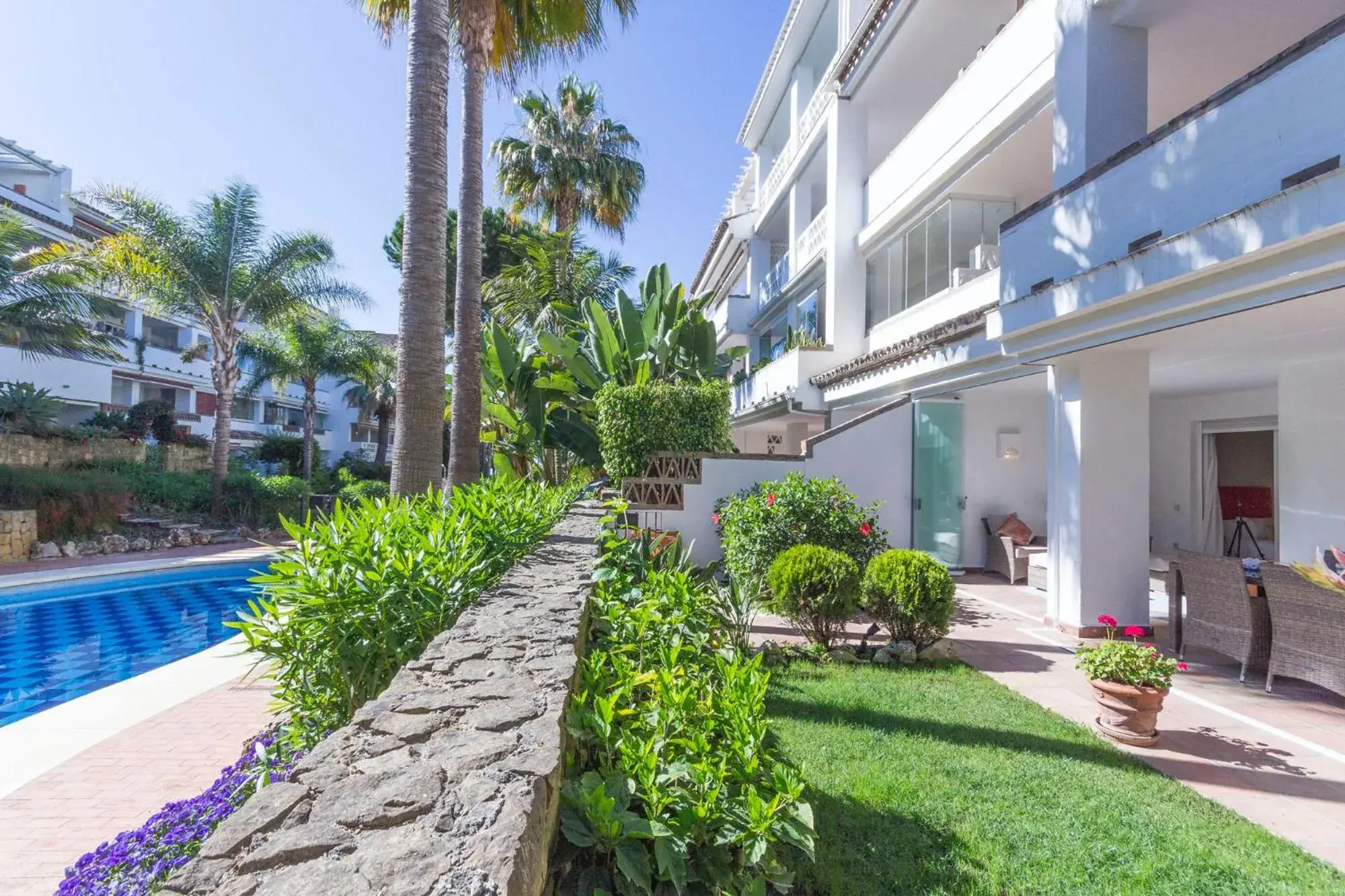 Las Canas beach, ground floor first line beach, Marbella golden mile Las Canas beach, ground floor first line beach, Marbella golden mile