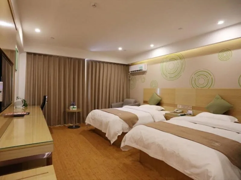 Bed in GreenTree Inn Anhui Suzhou city Si District Bianhe Avenue Business Hotel