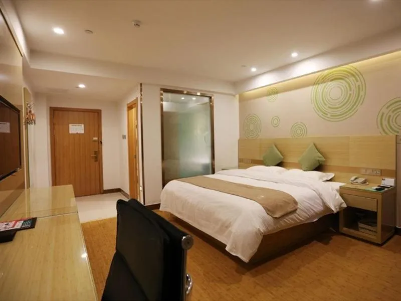 Bed in GreenTree Inn Anhui Suzhou city Si District Bianhe Avenue Business Hotel