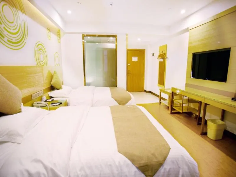 Bed in GreenTree Inn Anhui Suzhou city Si District Bianhe Avenue Business Hotel