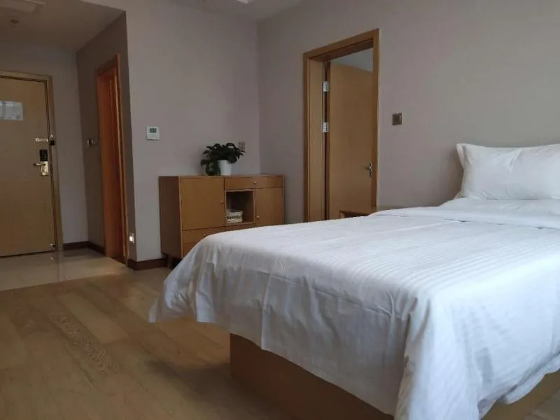 Bed in GreenTree Inn Jinzhong Xiyang County Bus Station Business Hotel