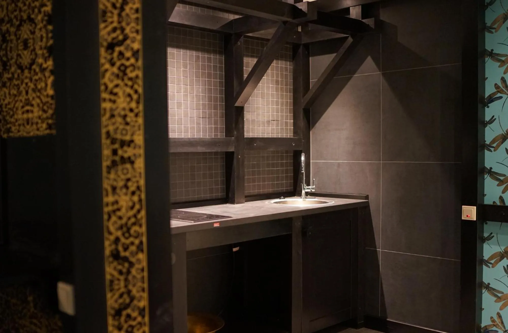 Kitchen or kitchenette in Aparthotel MyCologne