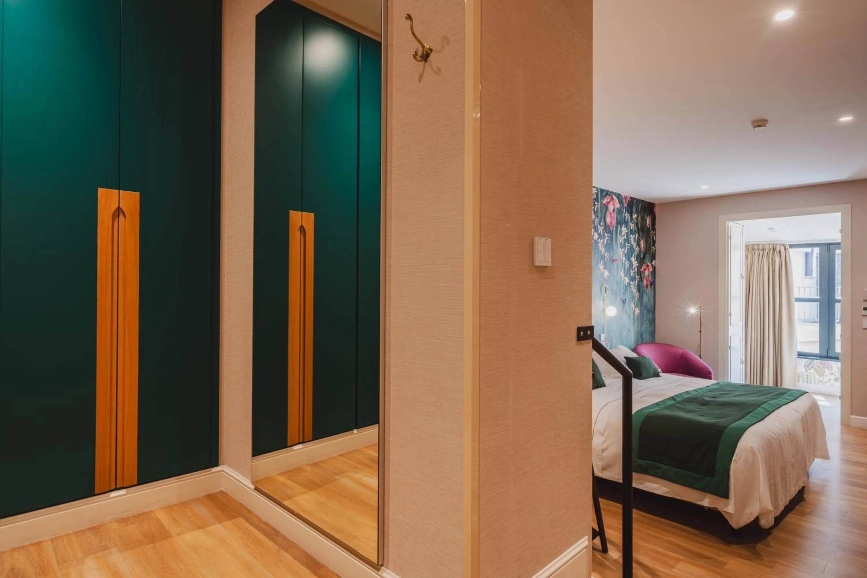 Bed in Vicario Suites