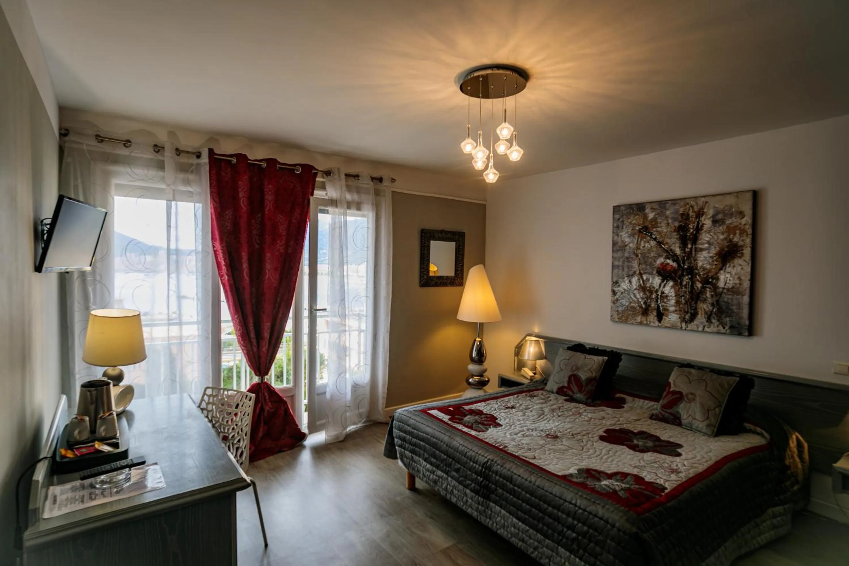 Bed in Hôtel Spunta Di Mare