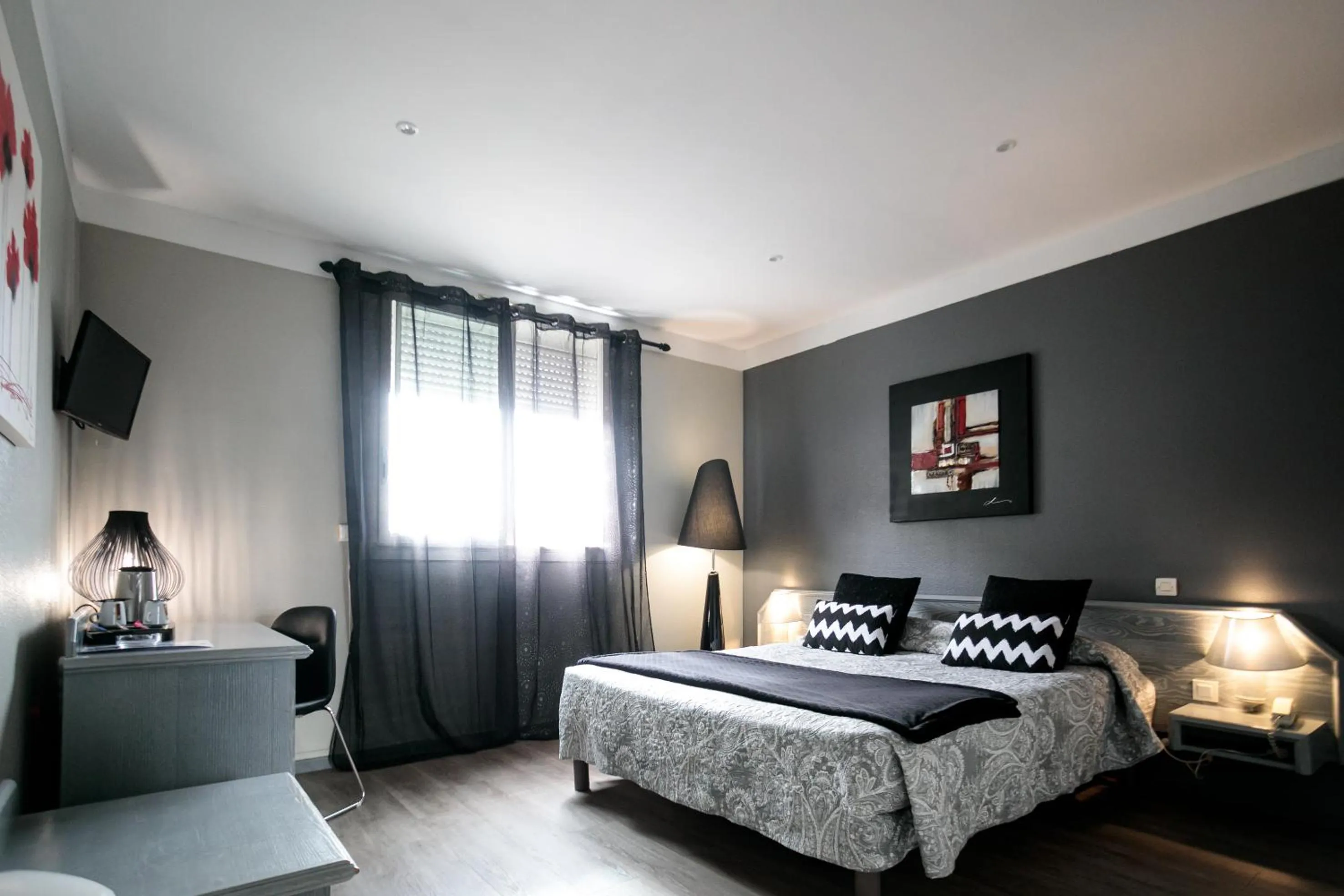 Bed in Hôtel Spunta Di Mare