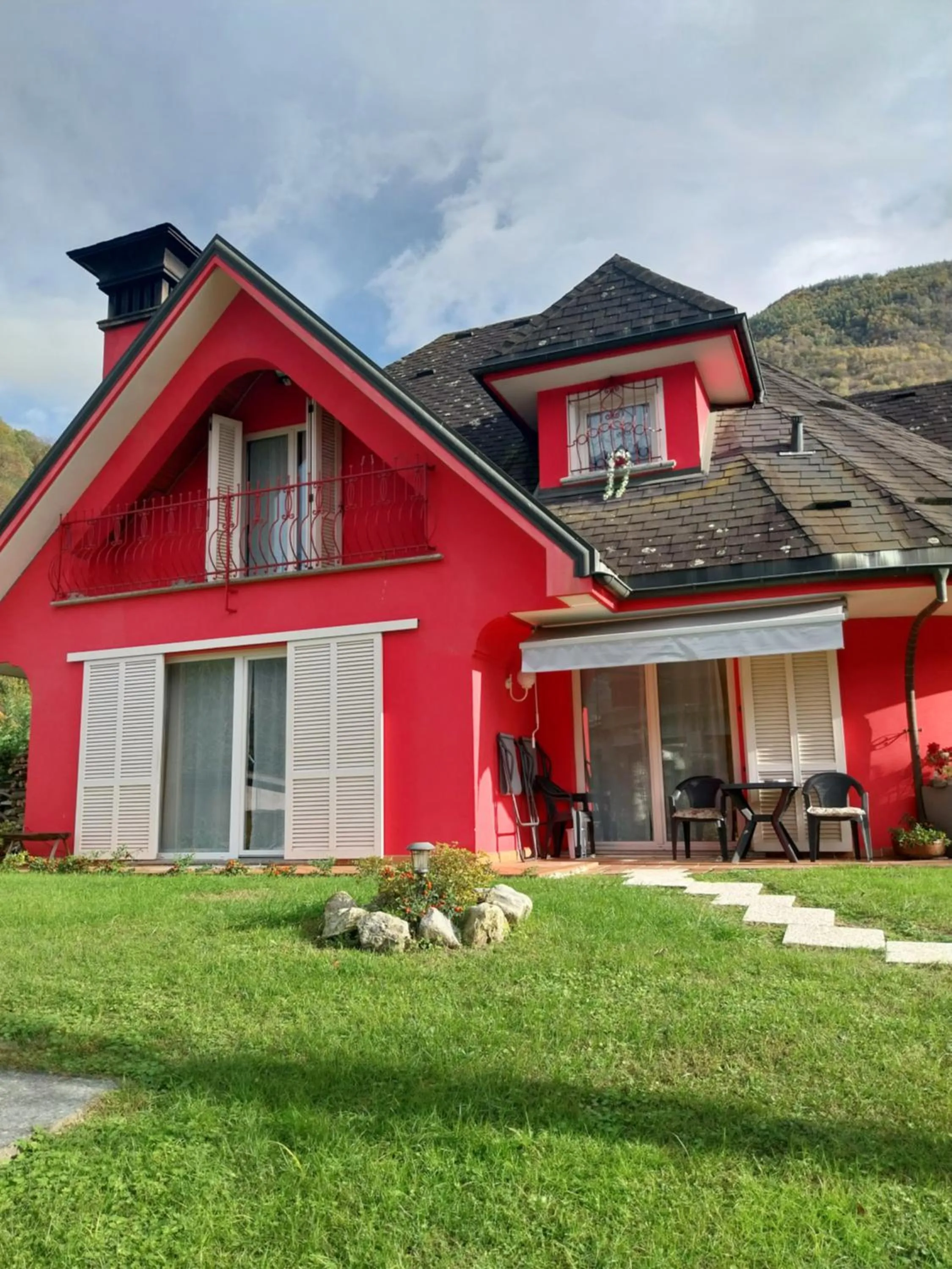 Garden view in A casa di Lara