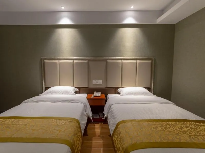 Bed in Shell Shanghai Wanda Plaza Wujiaochang Metro Station Hotel