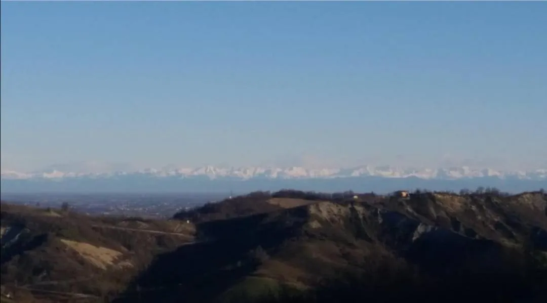 Natural landscape in Ca' del Passero b&b
