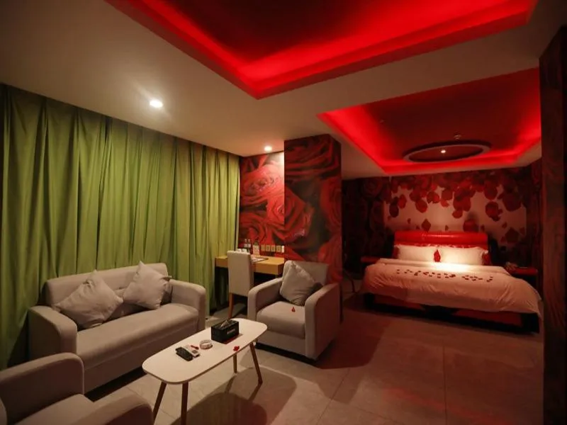 Bed in GreenTree Inn Haikou Chengmai Old Town Software Park Business Hotel