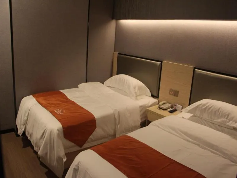 Bed in Shell Shanghai Chedun Yingshi City Yingshi Road Hotel