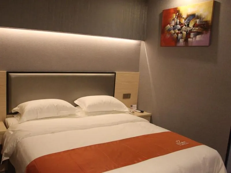 Bed in Shell Shanghai Chedun Yingshi City Yingshi Road Hotel