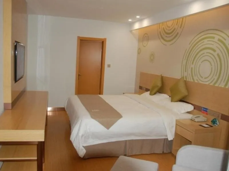 Bed in GreenTree Inn Linyi Shuixian Bus Station Business Hotel