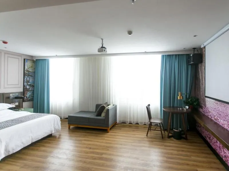 Bed in GME Bozhou Qiaocheng District Jian'an Road Railway Station Hotel