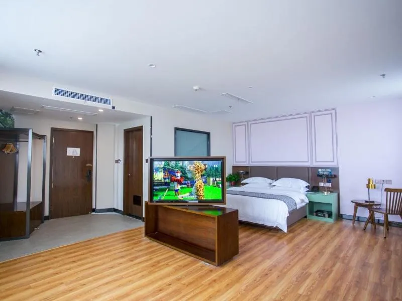 Bed in GME Bozhou Qiaocheng District Jian'an Road Railway Station Hotel