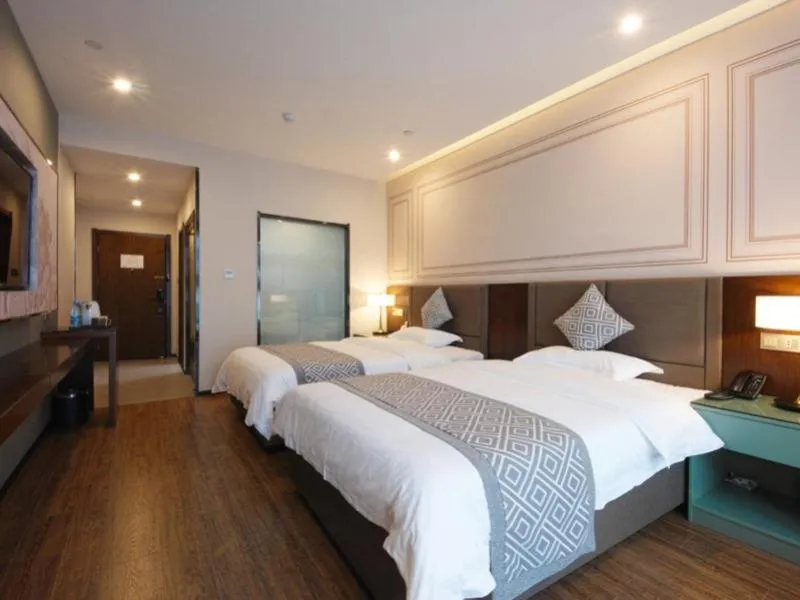 Bed in GME Hefei Feidong county High Speed Railway Station Longquan East Road Hotel