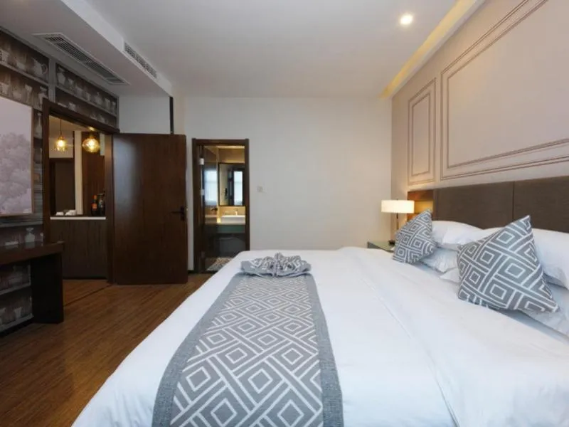 Bed in GME Hefei Feidong county High Speed Railway Station Longquan East Road Hotel