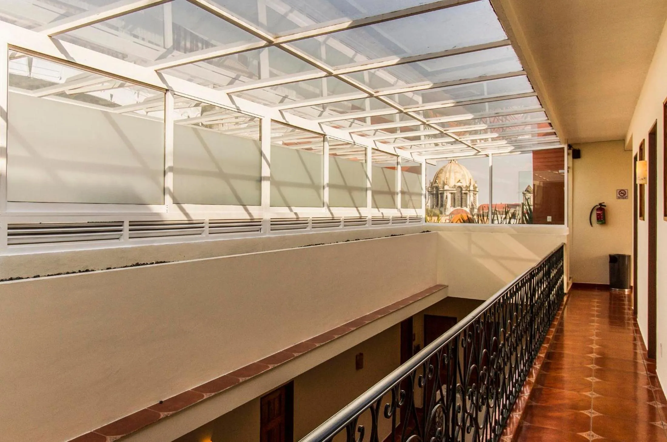 Balcony/Terrace in Hotel Templo Mayor