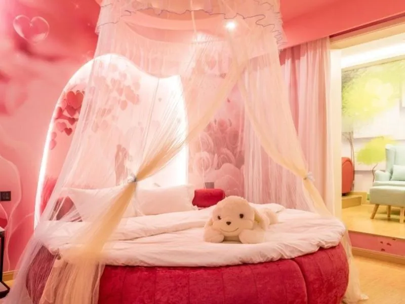 Bed in GreenTree Inn Wuxi Yixing High-speed Railway Station Dingshu Town Tongshu Road Express Hotel