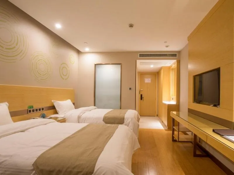 Bed in GreenTree Inn Hefei Binhu District Hangzhou Road Expressway Times Square Business Hotel