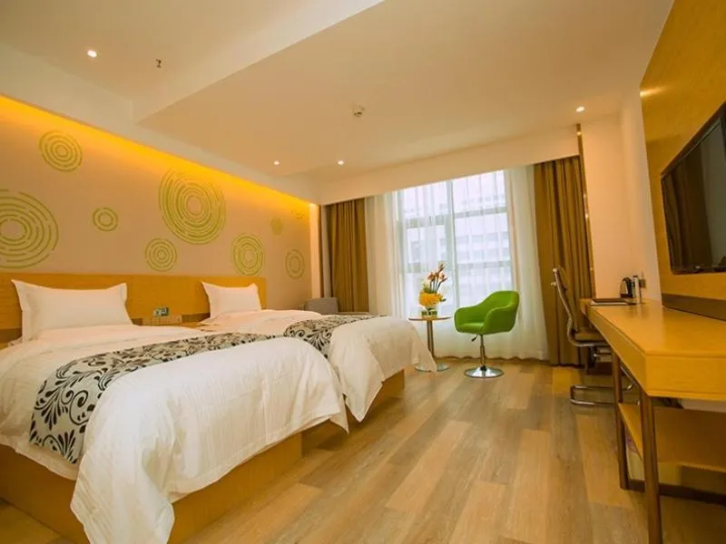 Bed in GreenTree Inn Tongchuan Yaozhou District New District Hospital Business Hotel