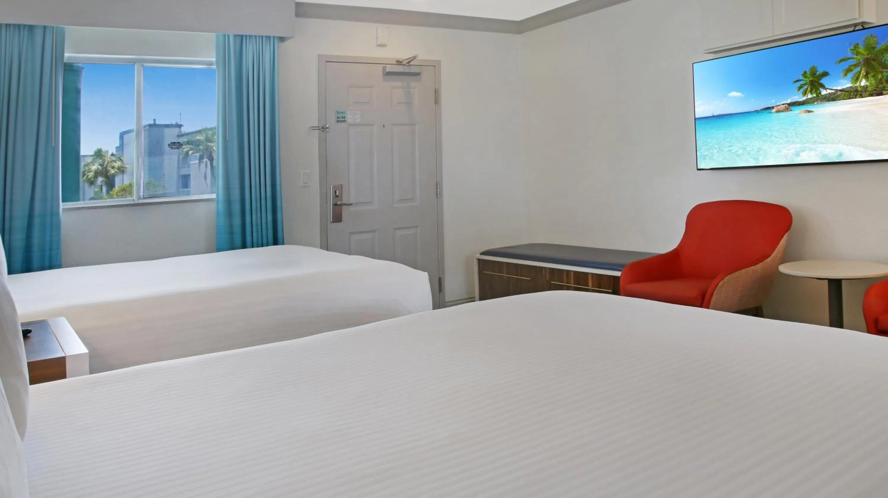 Bed in Bilmar Beach Resort