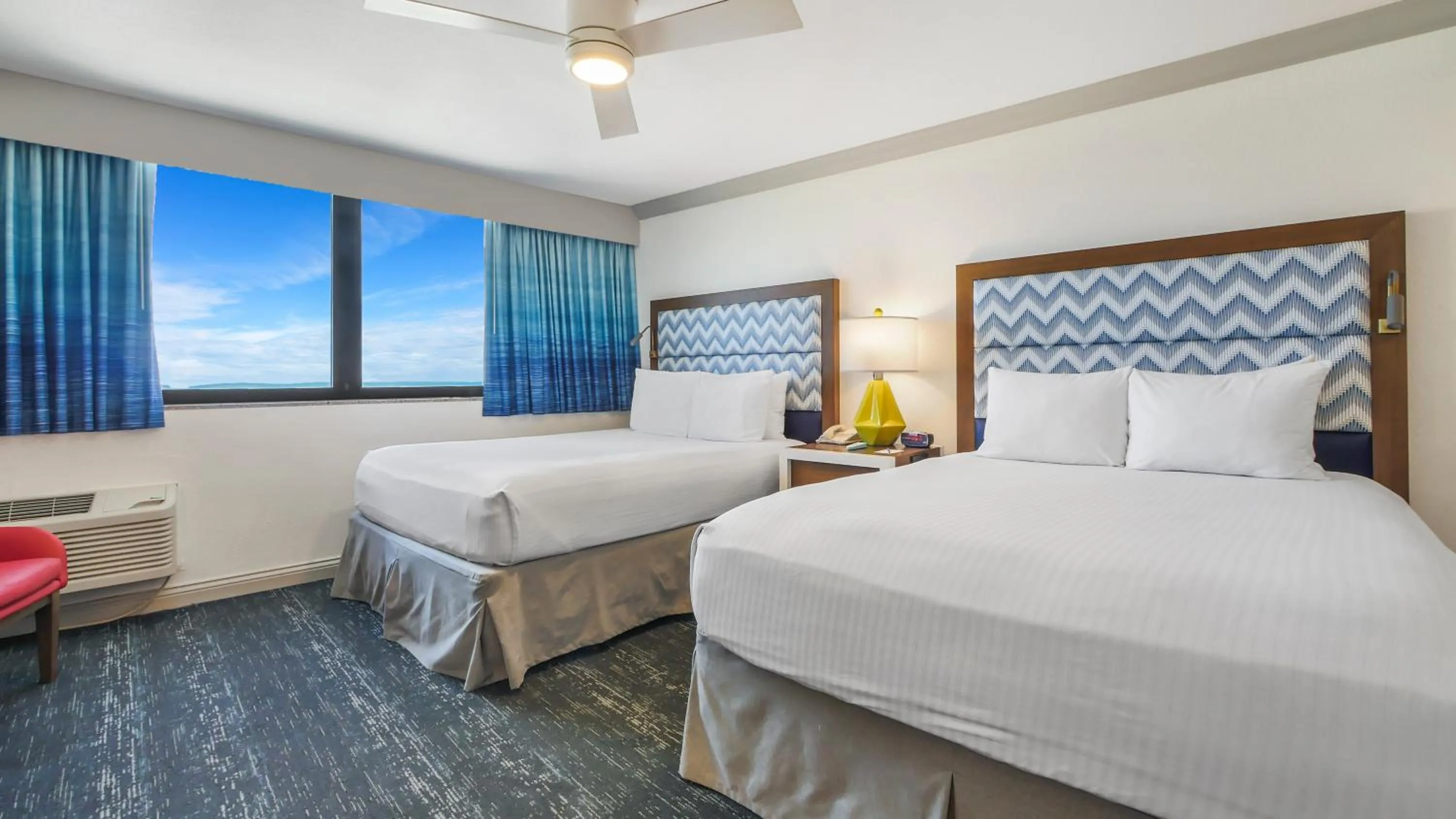 Bed in Bilmar Beach Resort