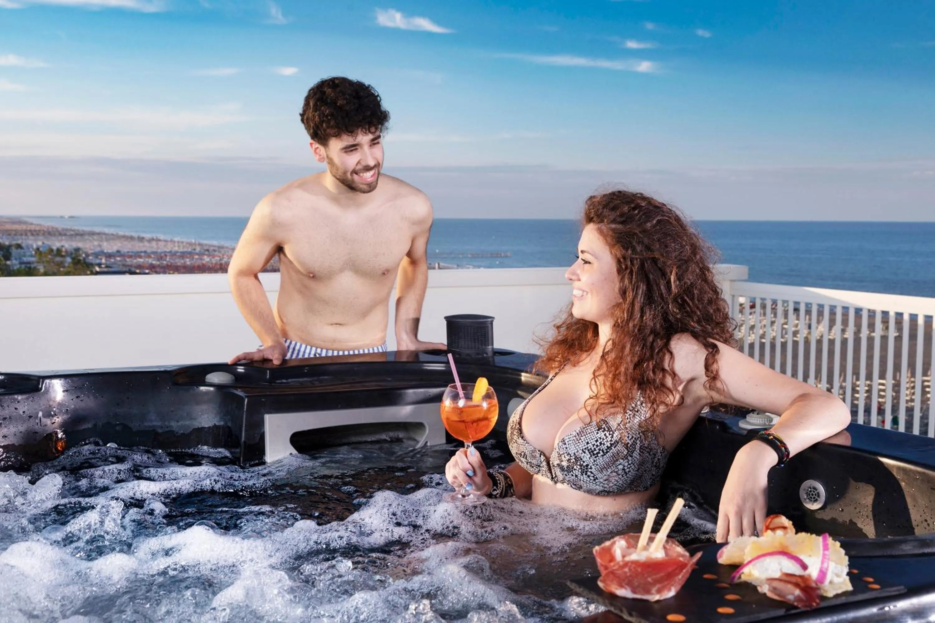 Open Air Bath in G House Rimini Spiaggia