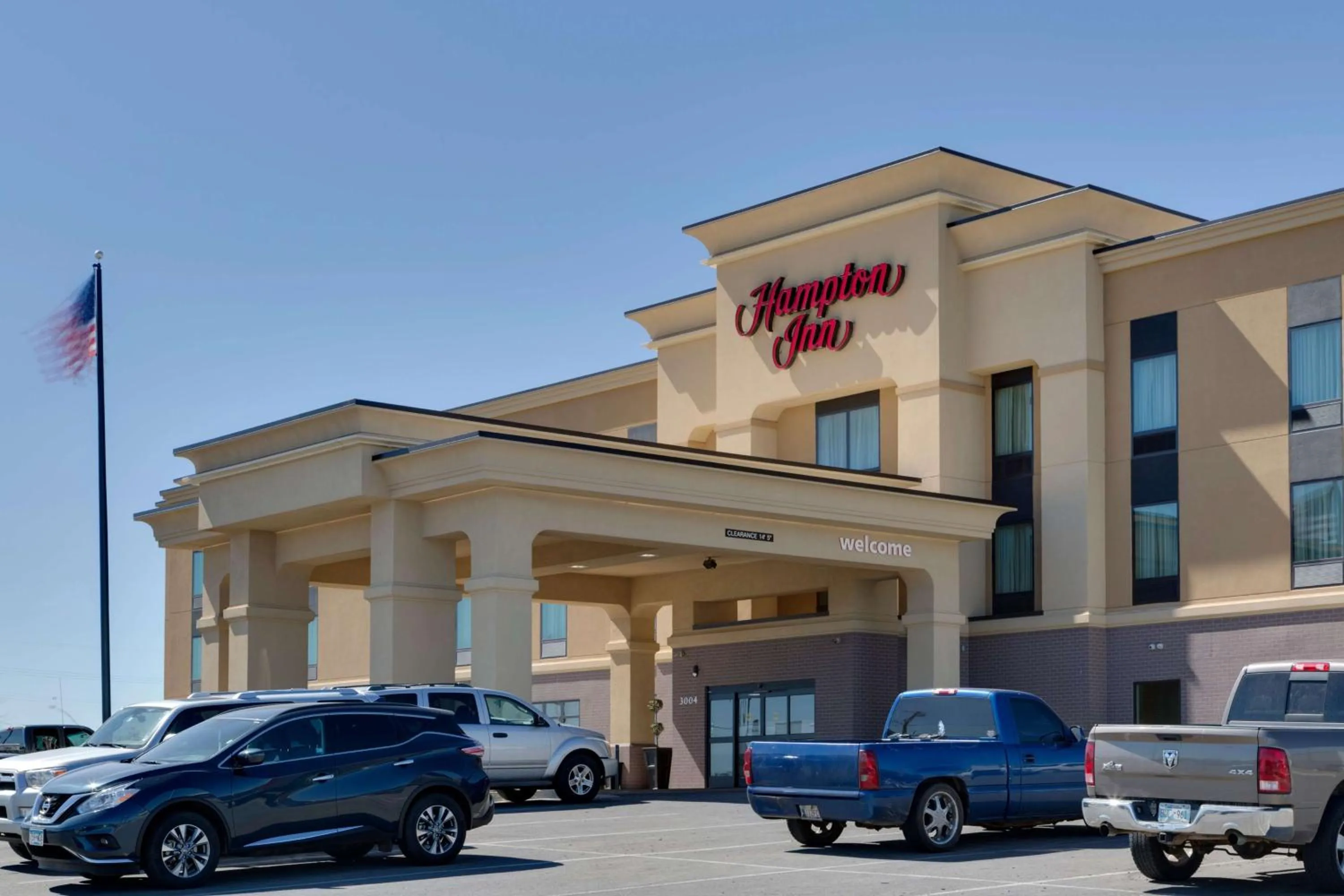 Property building in Hampton Inn Chickasha