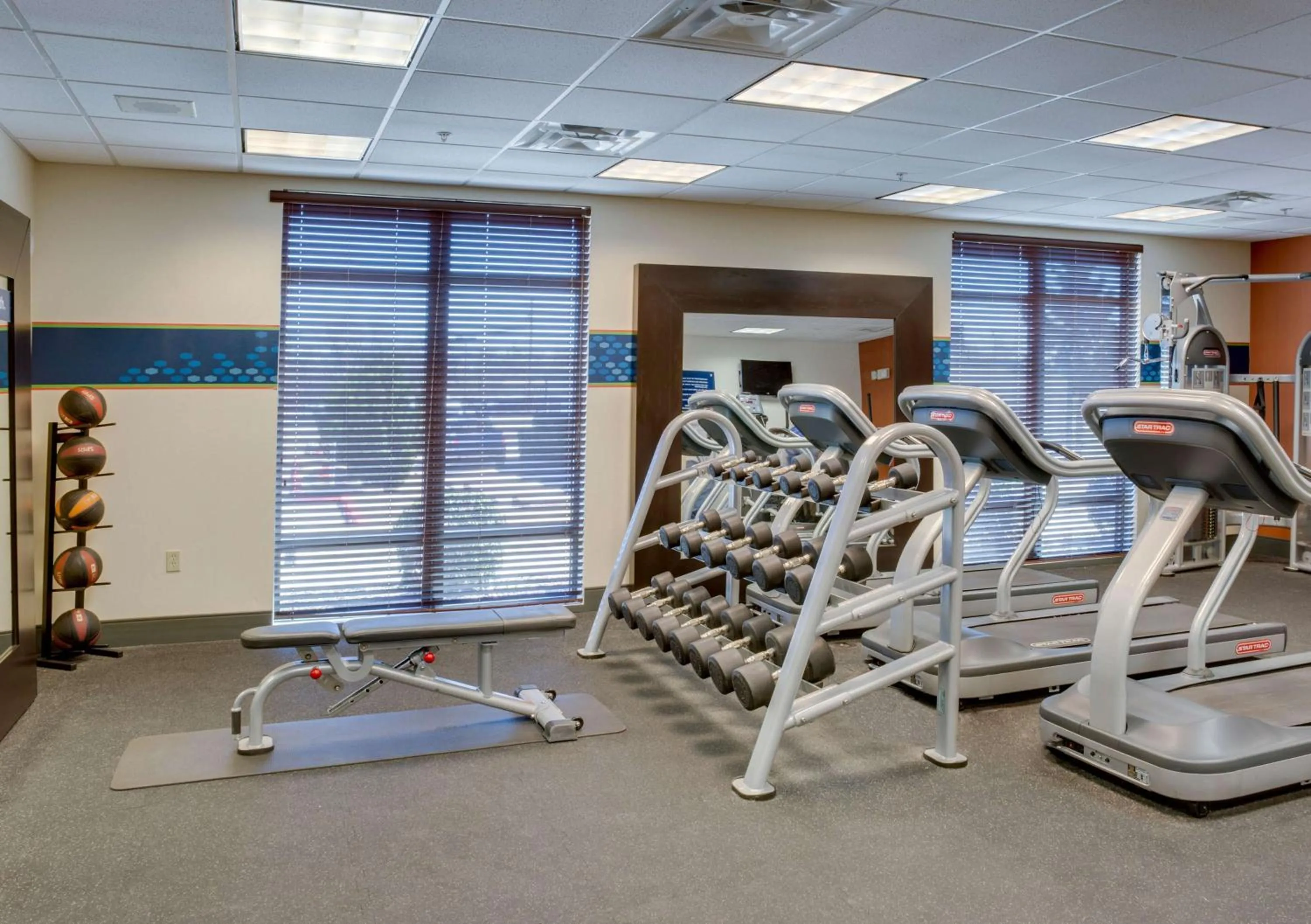 Fitness centre/facilities in Hampton Inn Chickasha