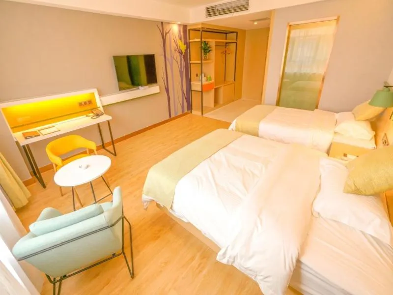 Bed in Vatica Kashgar Ancient city of Muir Hotel