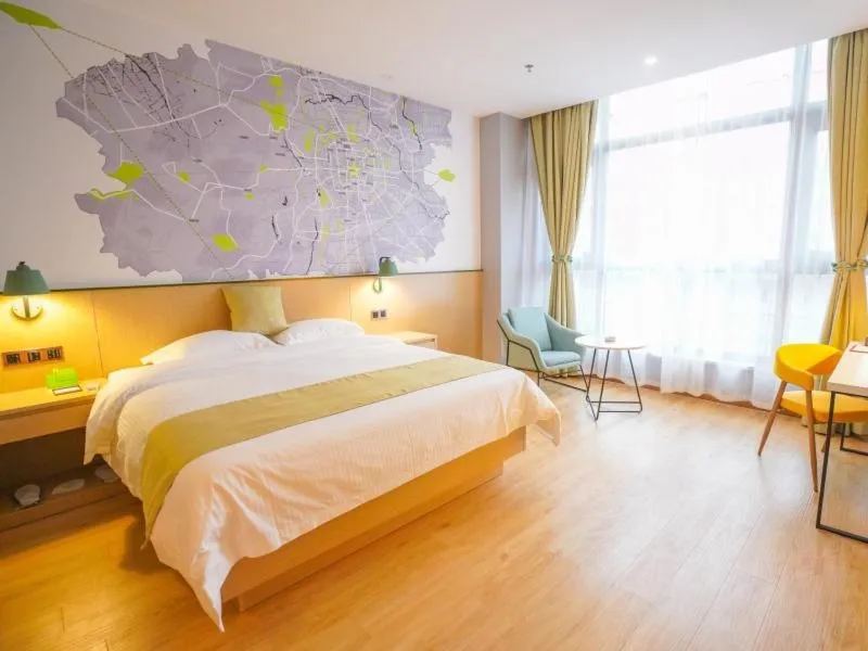 Bed in Vatica Kashgar Ancient city of Muir Hotel